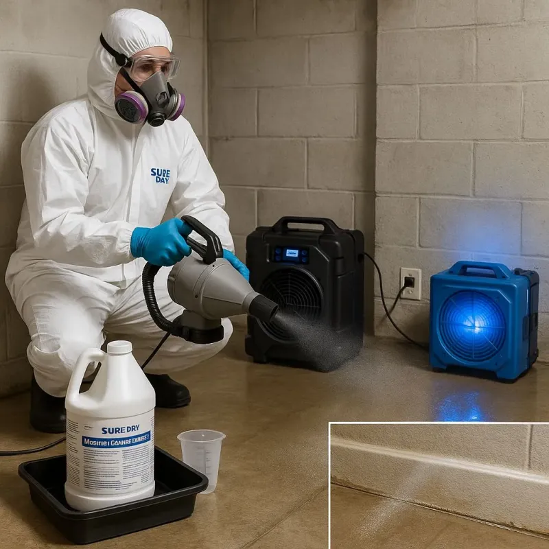 Sanitization and Odor Removal process in Newtown, OH