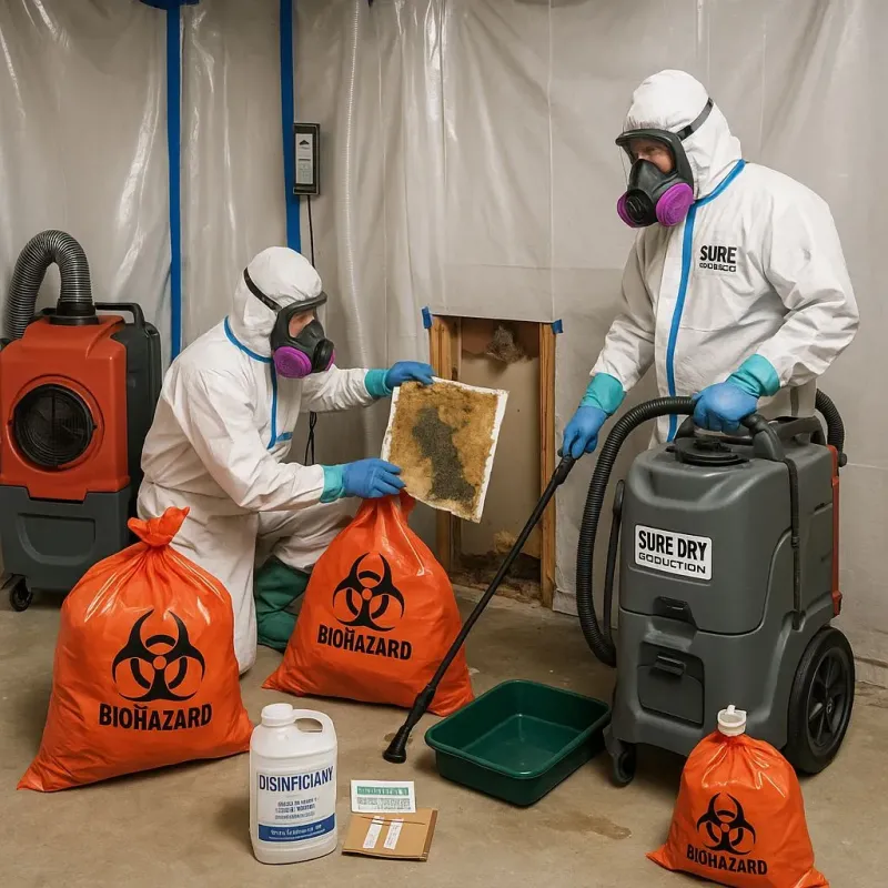 Contaminated Water Handling Protocols process in Newtown, OH