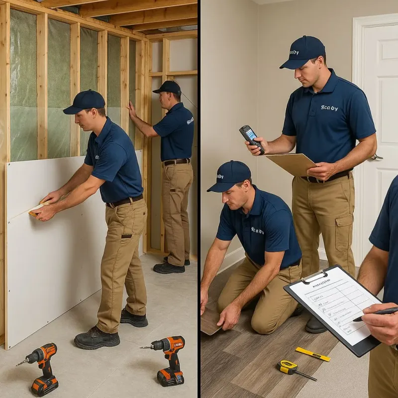 Repairs and Reconstruction process in Newtown, OH