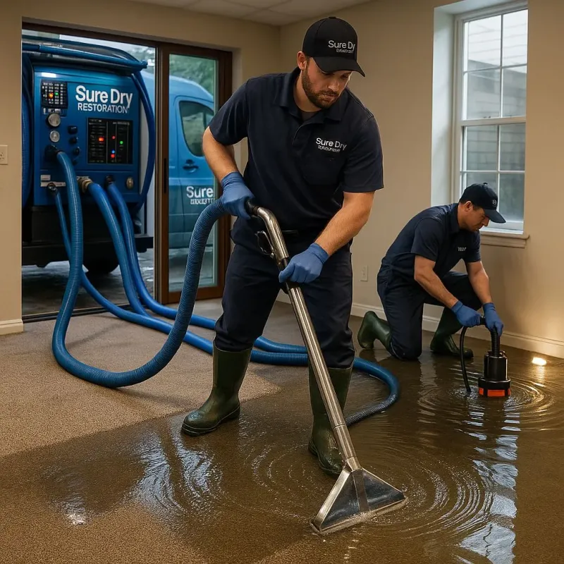 Water Extraction and Removal process in Newtown, OH